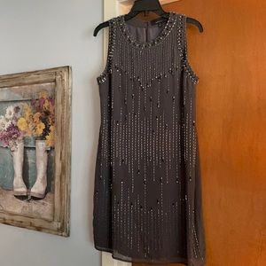 Adelyn Rae Beaded Cocktail dress, Flapper Style